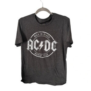 Unbranded | AC/DC Back in Black Graphic T-Shirt | Size M